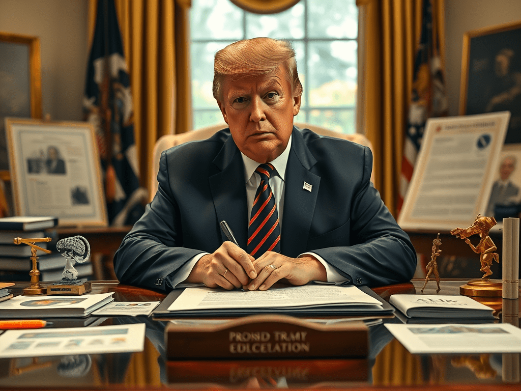 Trump Revamps U.S. Education: Focus on AI, Merit, and DEI&nbsp;Rollback